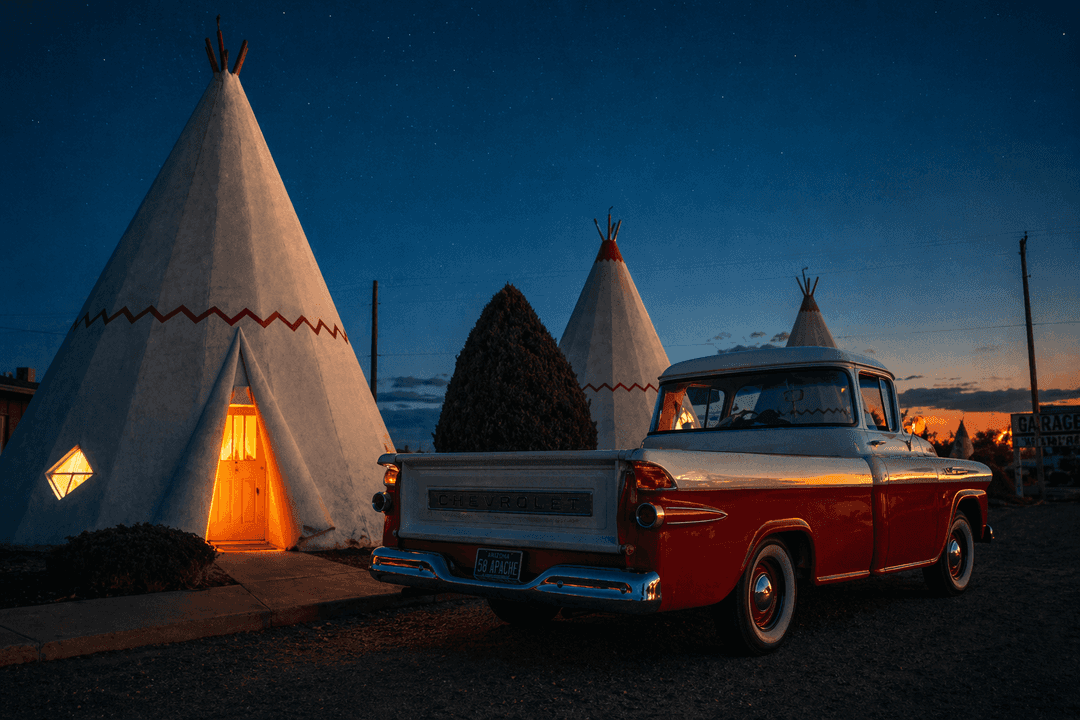 Wigwam Motel cabins in Arizona